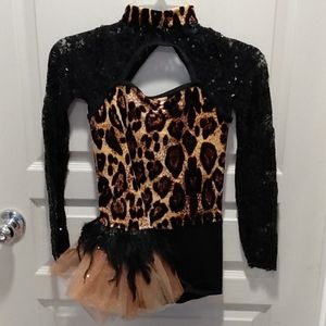Weissman Leopard Print Dance Costume